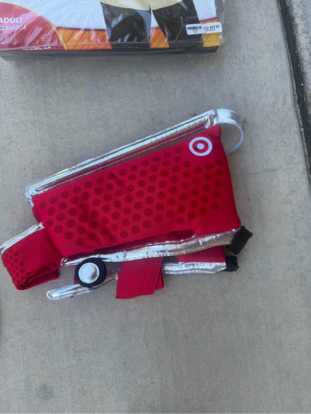 Pet Target Shopping Cart Costume - Size Small